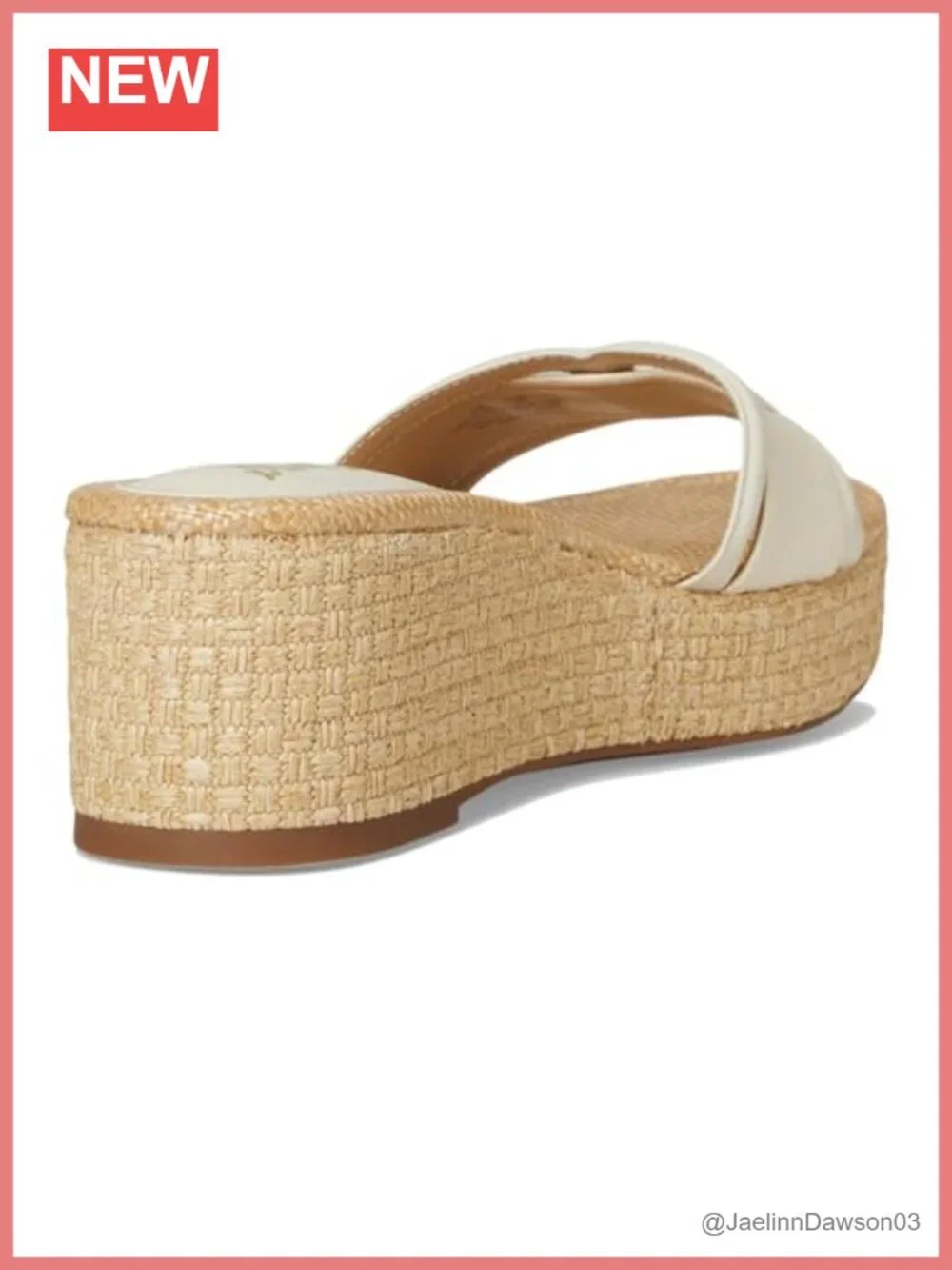 Wedge Sandals Leather Open Toe Slip On Fashion Dress Heels